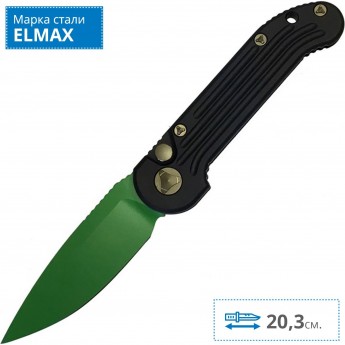 Нож MICROTECH LUDT GREEN - JEDI MASTER MT_135-1JM Нож MICROTECH LUDT GREEN - JEDI MASTER MT_135-1JM